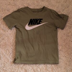 Nike Kids Olive Short Sleeve Tee